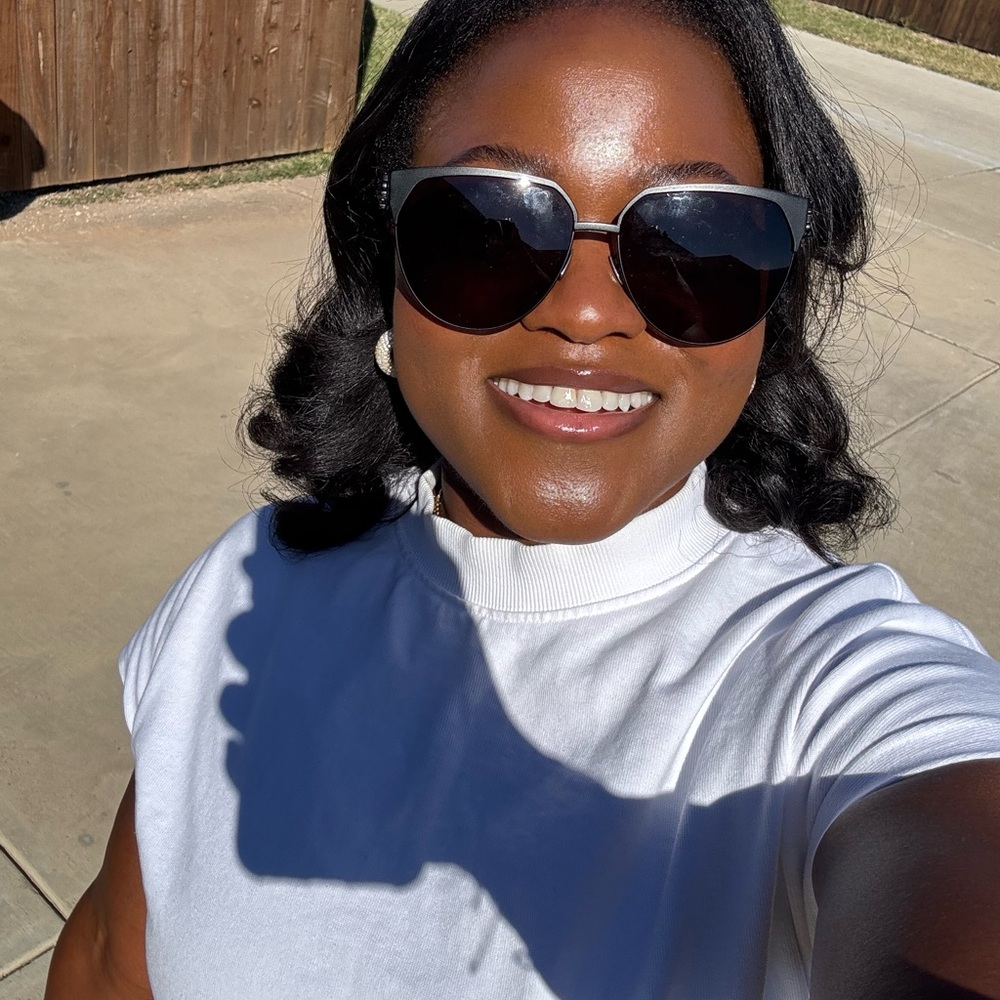 Yves Saint Laurent Black Sunglasses - Picture 2 of 3